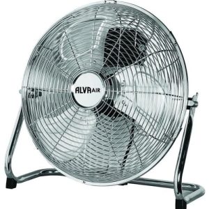 Alvaair™ - 40cm High Velocity Chrome Floor Fan