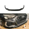 AUDI A3/ S3/ RS3 8Y MAXTON STYLE GLOSS BLACK FRONT SPOILER
