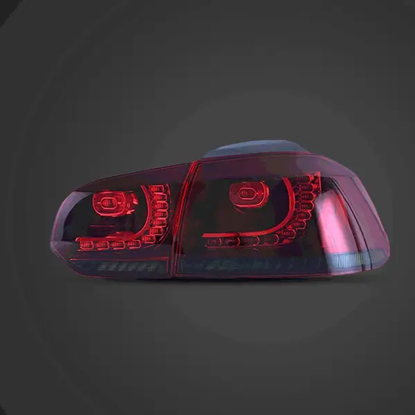 Golf 6 Vland Led Tail Lights With Amber Sequential Turn Signal - Image 3