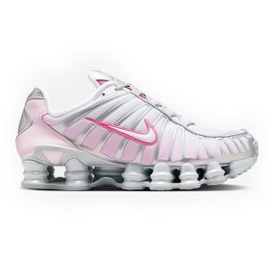 Nike Shox TL – “White – Pink- Metallic Platinum” Sneakers