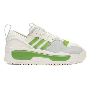 Adidas Y-3 Rivalry “Off White/Team Rave Green/Wonder Silver” Sneakers